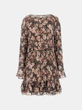 GUESS LS ILENIA PLEAT DRESS