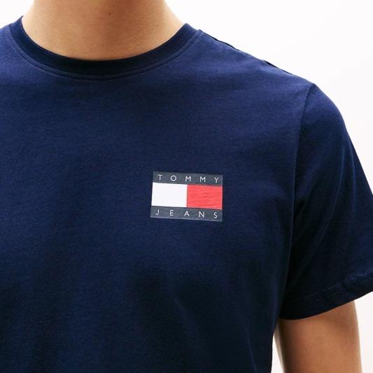 TJM SLIM ESSENTIAL FLAG TEE EXT DM0DM20740/C1G TOMMY JEANS