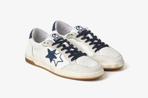 SNEAKERS WEEK STAR BIANCO/BLU NAVY 