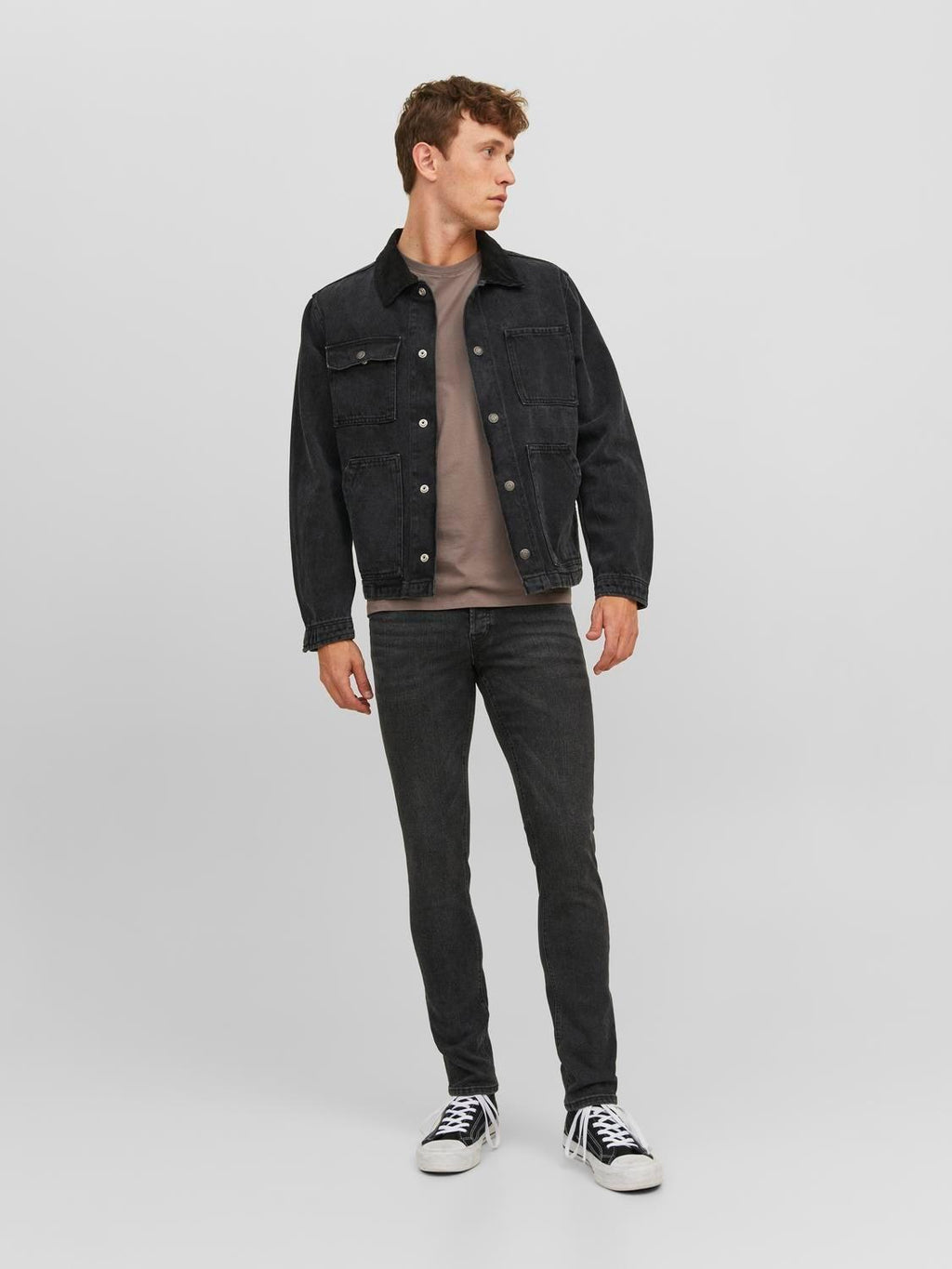 12237350/Black Denim JACK AND JONES