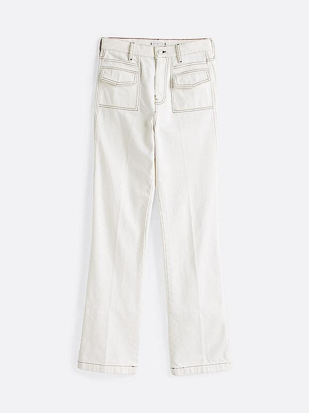 RELAXED BOOTCUT HW C WW0WW43718/YBL TOMMY HILFIGER