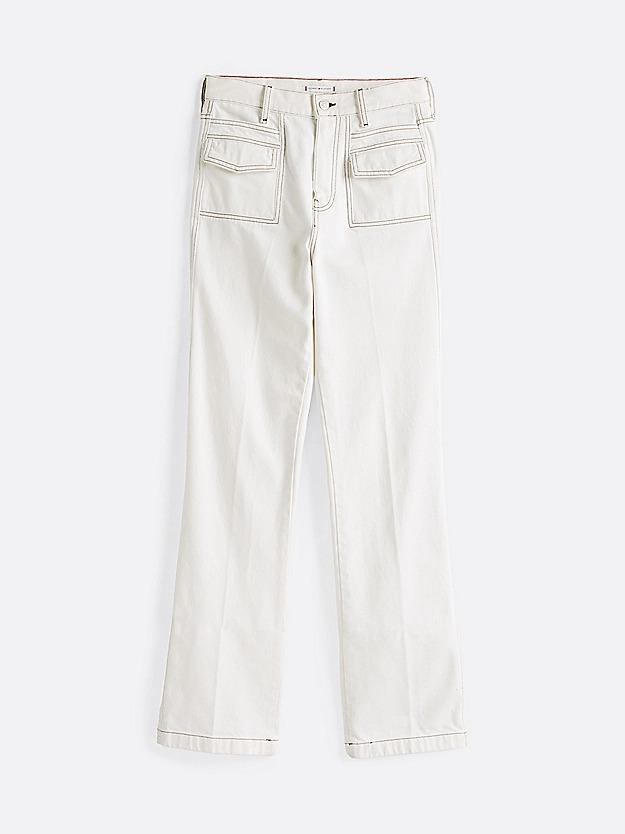 RELAXED BOOTCUT HW C WW0WW43718/YBL TOMMY HILFIGER