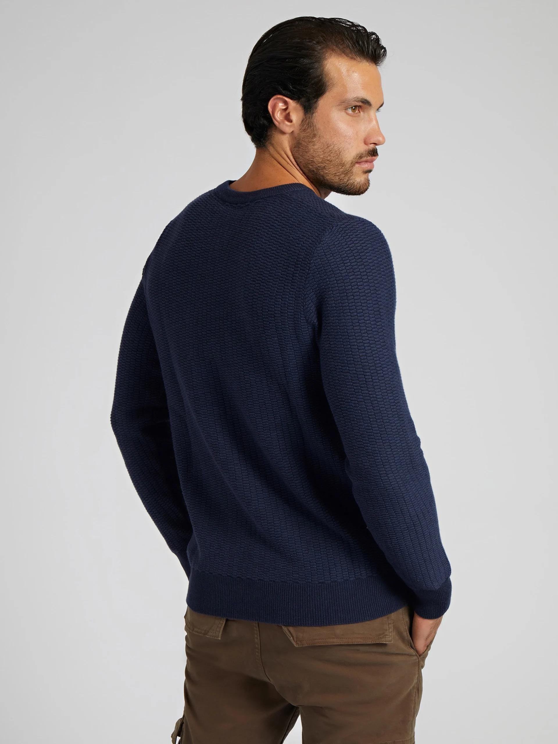 PACO CN BASKET STITCH SWTR 