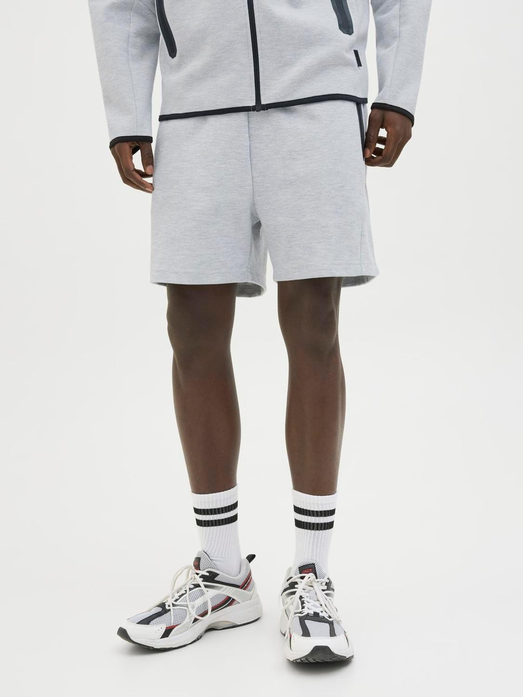 12273304/Light Grey Melange JACK AND JONES