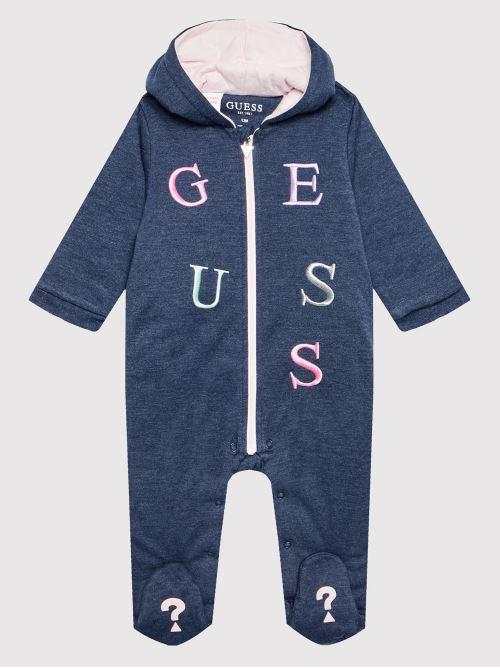 HOODED OVERALL W/ZIP 
