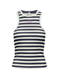 ONLY ONLISLA S/L ONECK STRIPE TANK TOP CS JRS