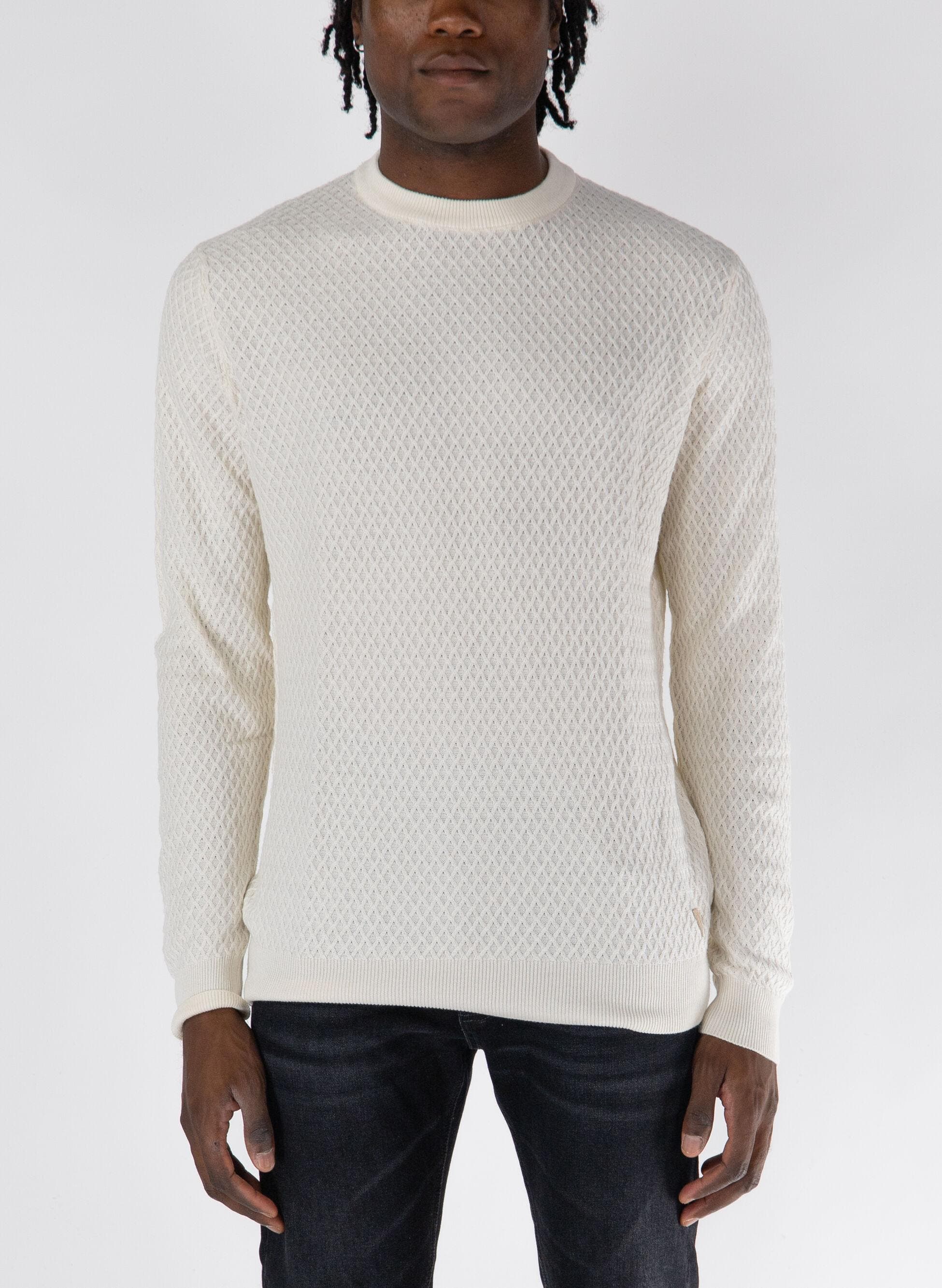 DAVIN CN LS STITCHED SWTR 