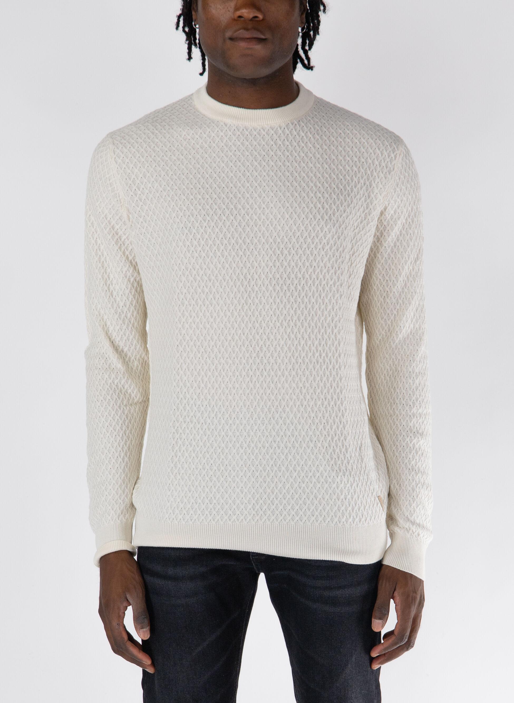 DAVIN CN LS STITCHED SWTR 