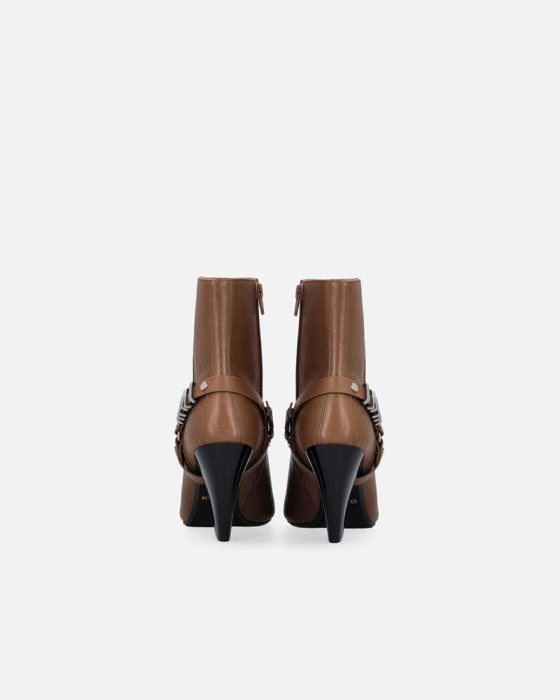 VIOLA 02 - ANKLE BOOT CALF LEATHER SD0417P001/GU8 PINKO