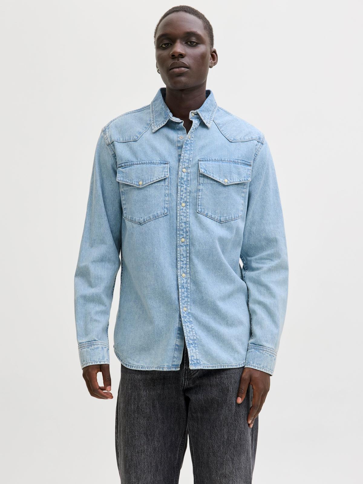 12289219/Blue Denim LIGHT BLUE JACK AND JONES