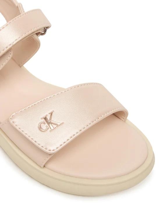 SANDALO VELCRO ROSA 