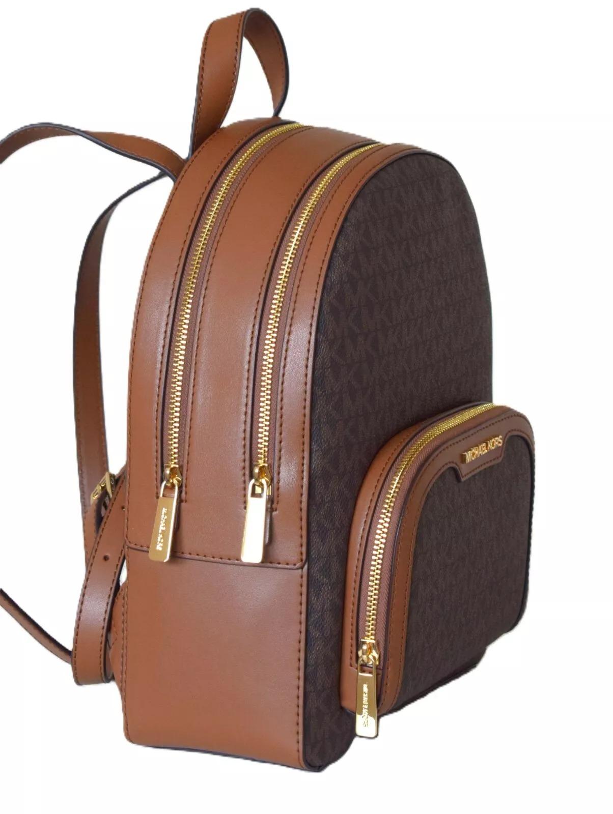 MD ZIP PKT BACKPACK 35S2G8TB2B/BROWN MICHAEL KORS