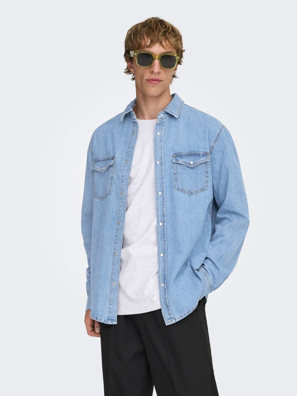 22023247/Medium Blue Denim ONLY&SONS