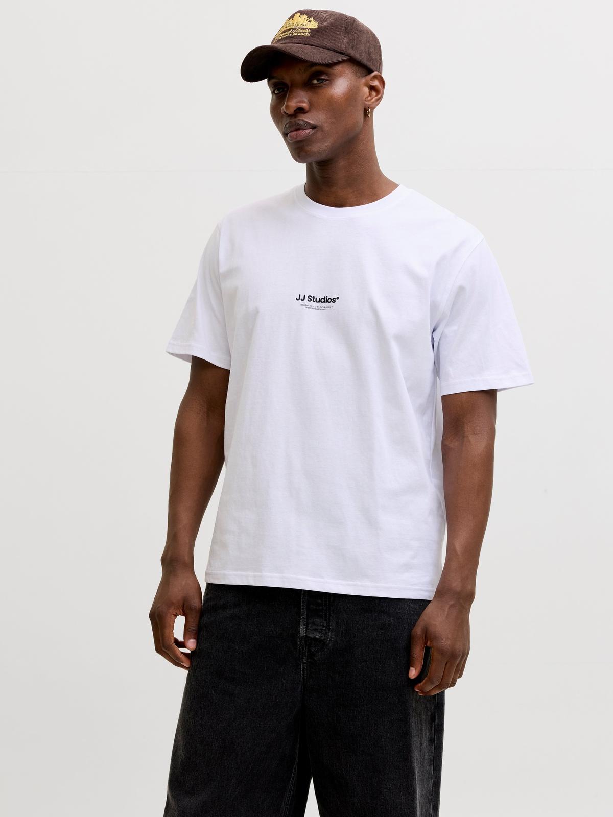 12278787/White JACK AND JONES