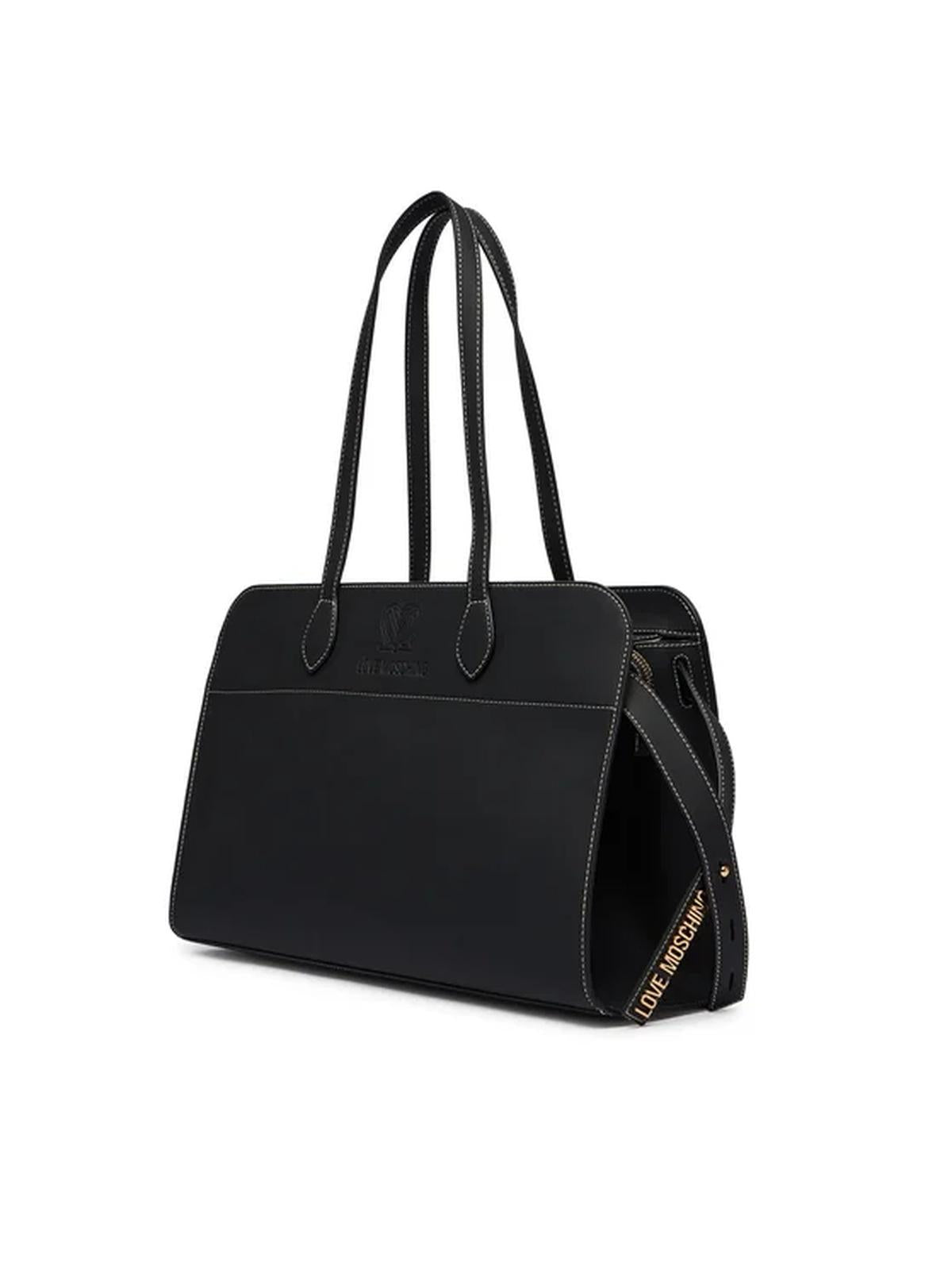 BORSA PU GRS MARRONE 