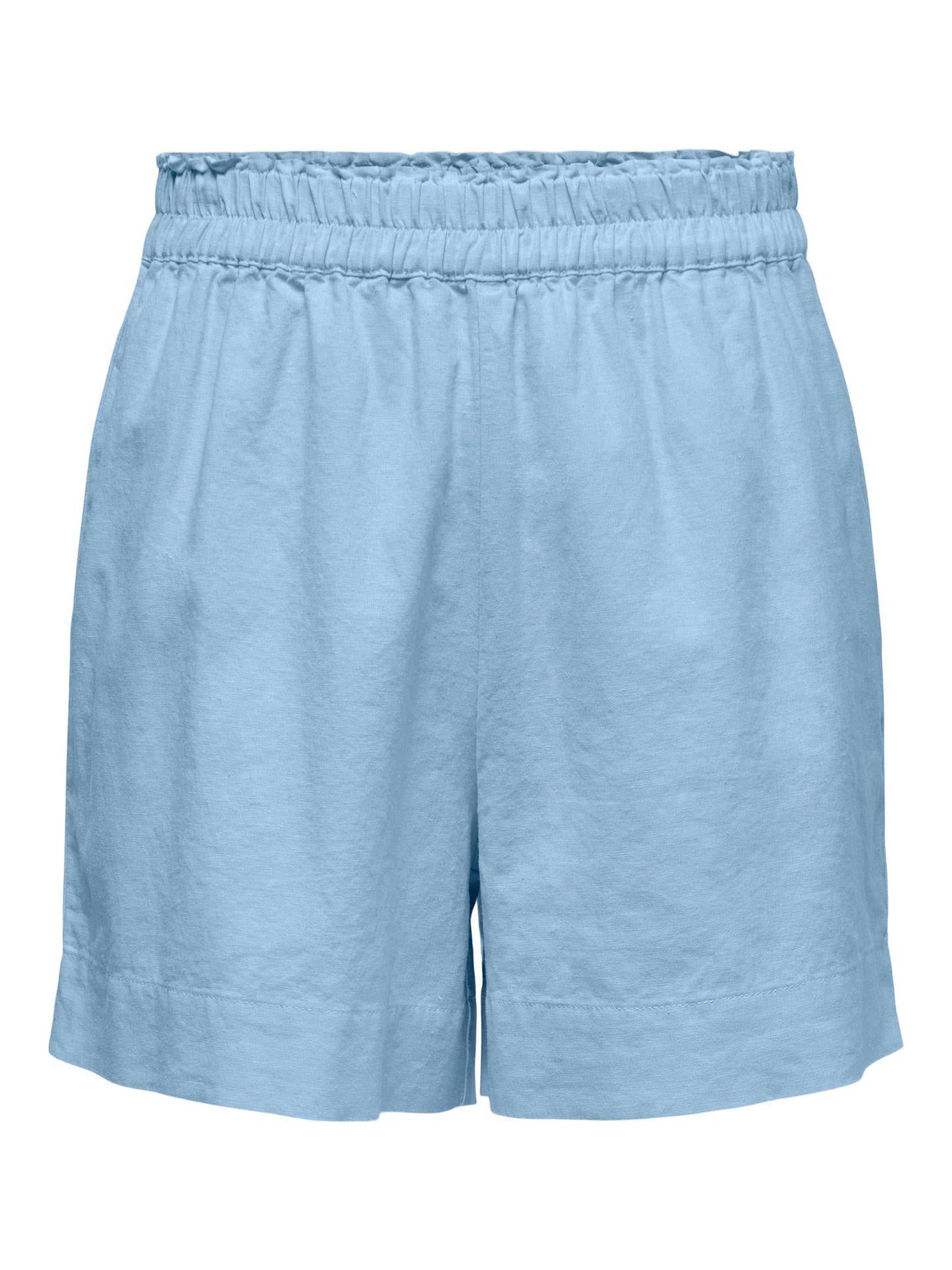 ONLTOKYO HW LINEN BLEND SHORTS PNT NOOS 