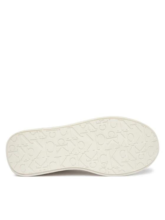 SNEAKER BASSA ALLACCIATA BIANCO/NERO 