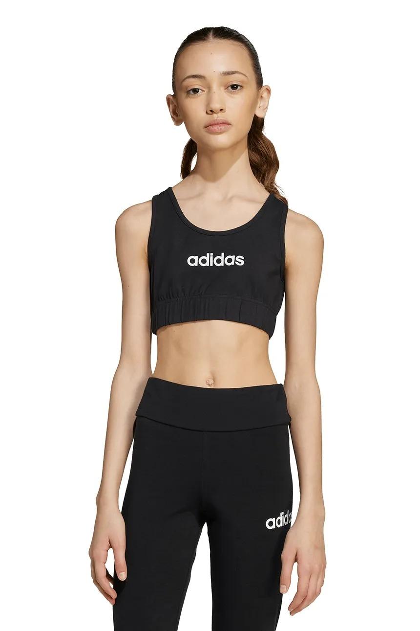 JG LIN BRA TOP BLACK/WHITE 