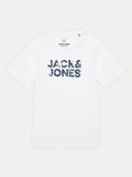 JACK JONES KIDS JJEBRYAN CORP LOGO TEE SS O-NECK SN JNR