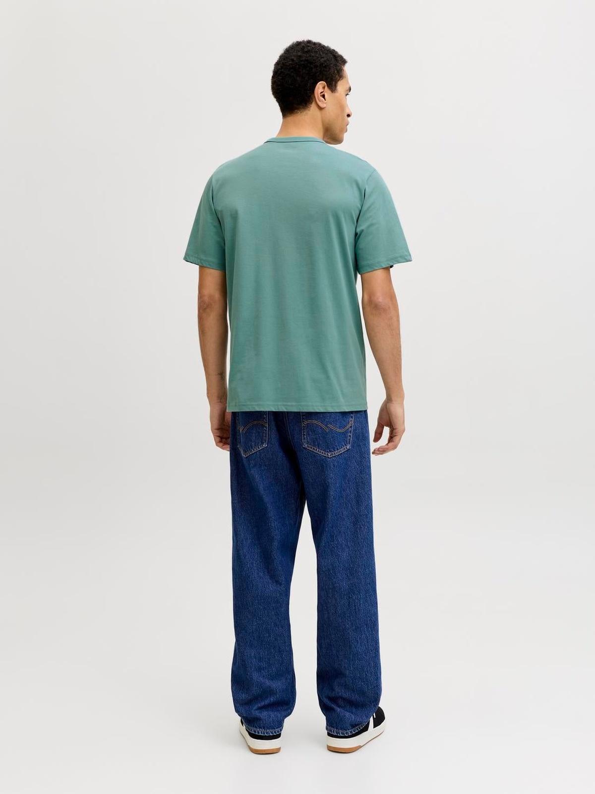 JJCOLLEGE LOGO TEE SS CREW NECK 