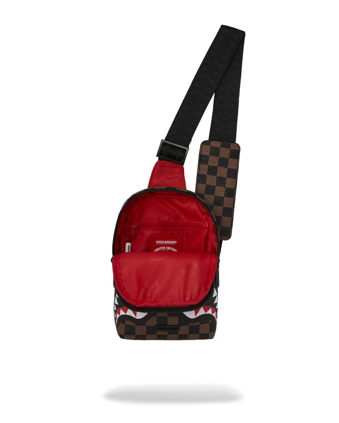 CHECK 2 EMBOSS BACKPACK SLING 