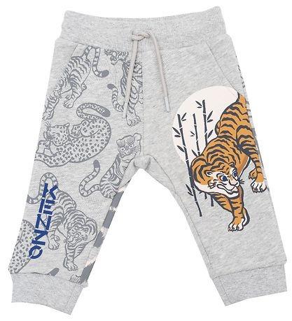 PANTALONE JOGGING K04179/A07/GRIGIO CHIARO ANTICO KENZO