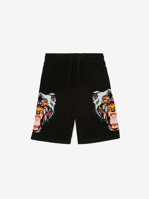 MARCELO BURLON COUNTY OF MILAN PANTERA TEMPERA SWEATSHORT