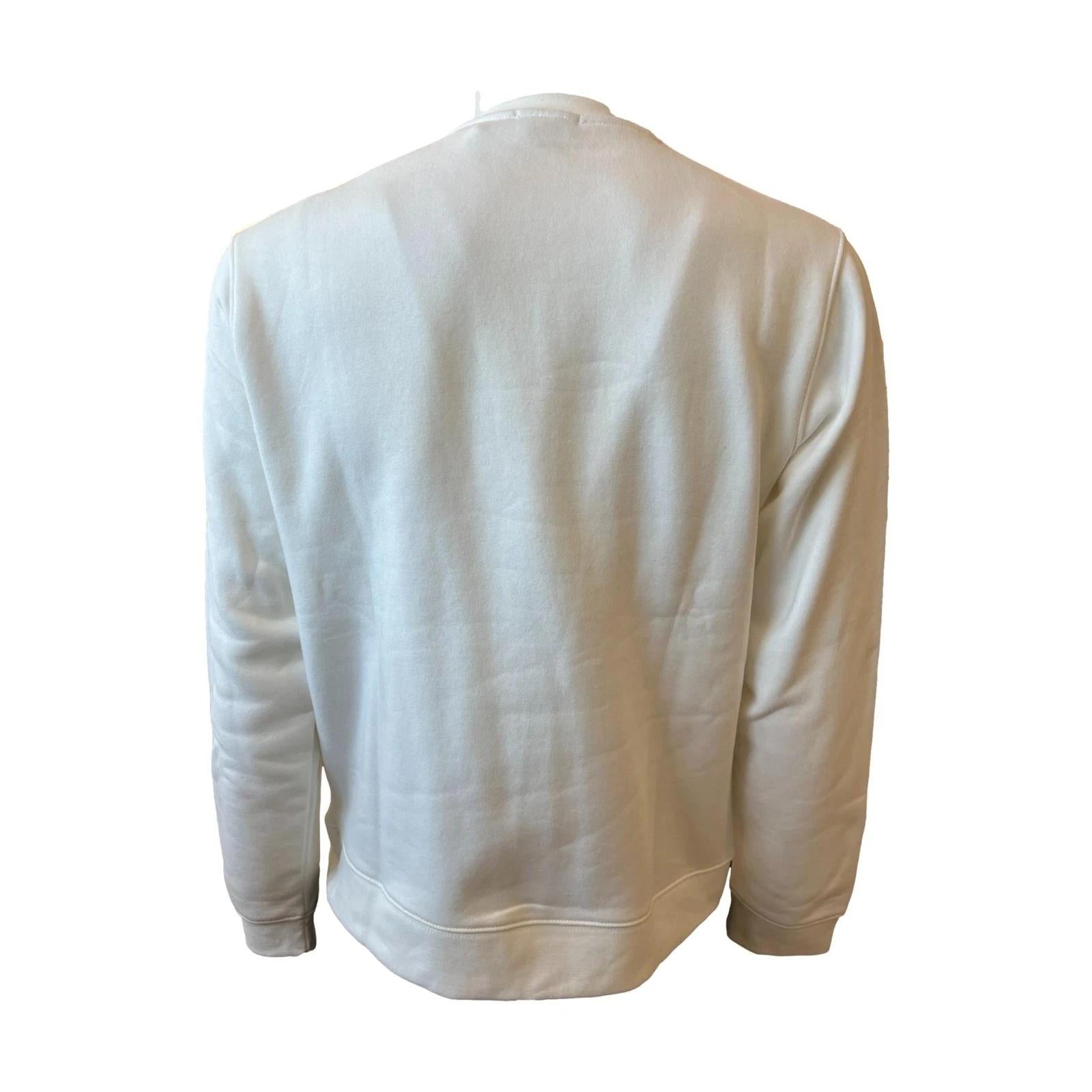 G/C FELPA STAMPA DAVANTI UR9120024/LATTE URBAN RING