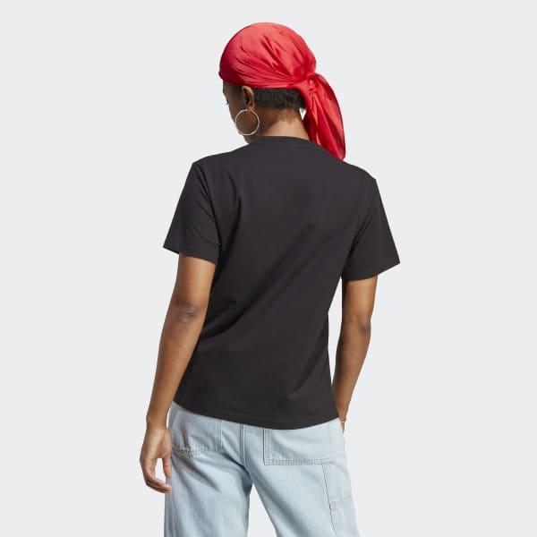 TREFOIL TEE         BLACK IB7421/ND ADIDAS ORIGINALS