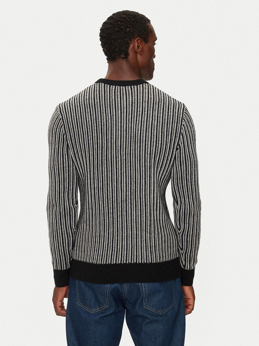 EMMANUEL CN BI-COLOR RIBS SWTR M4BR13Z3HB0/FJ63 GUESS