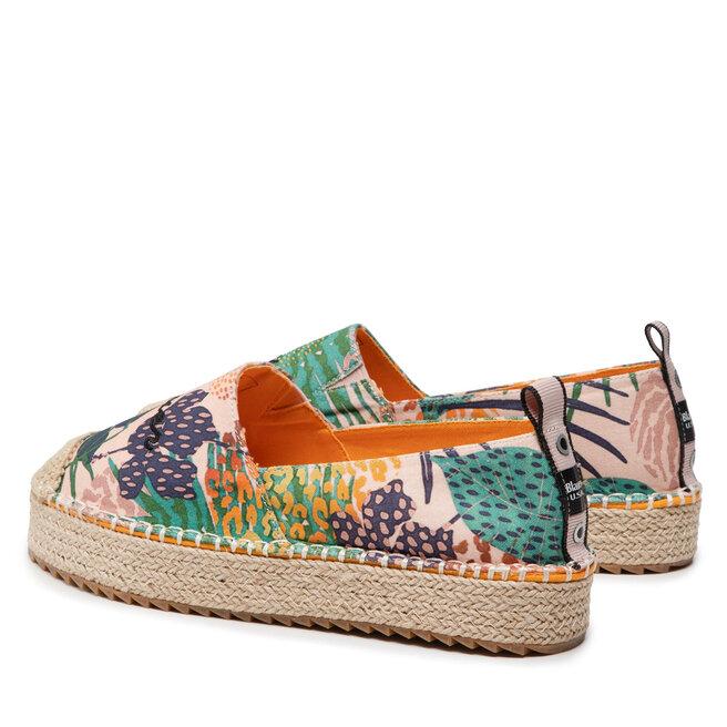 SPRING01 S2SPRING01/FAN/FLOWERS BLAUER