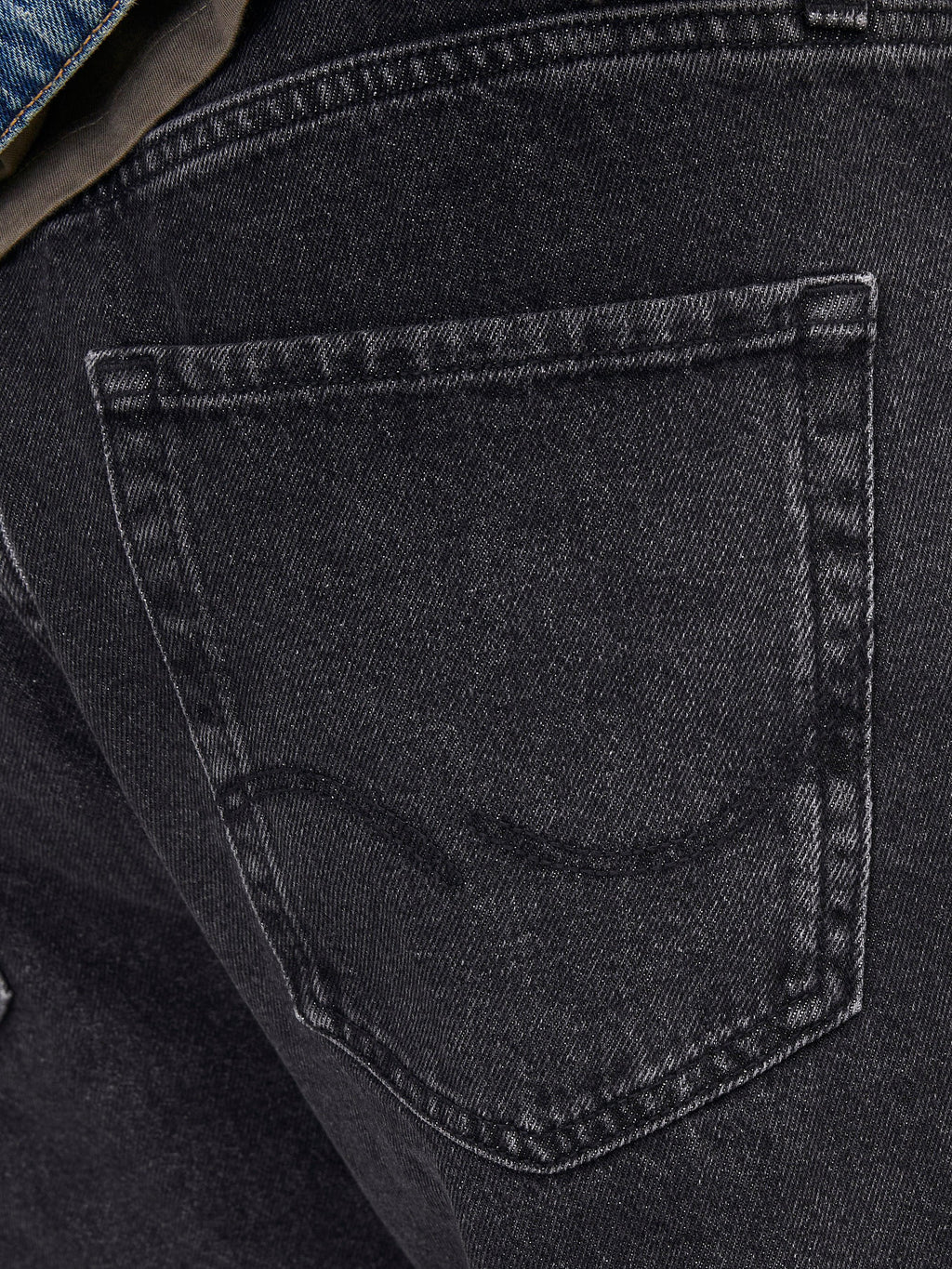 12252762/Black Denim JACK AND JONES