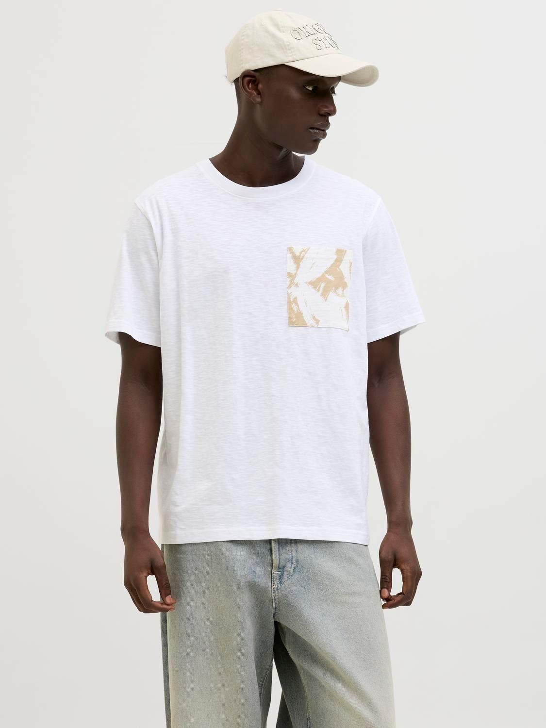 12272995/Bright White JACK AND JONES