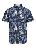 JACK AND JONES JJHONOLULU AOP SHIRT SS