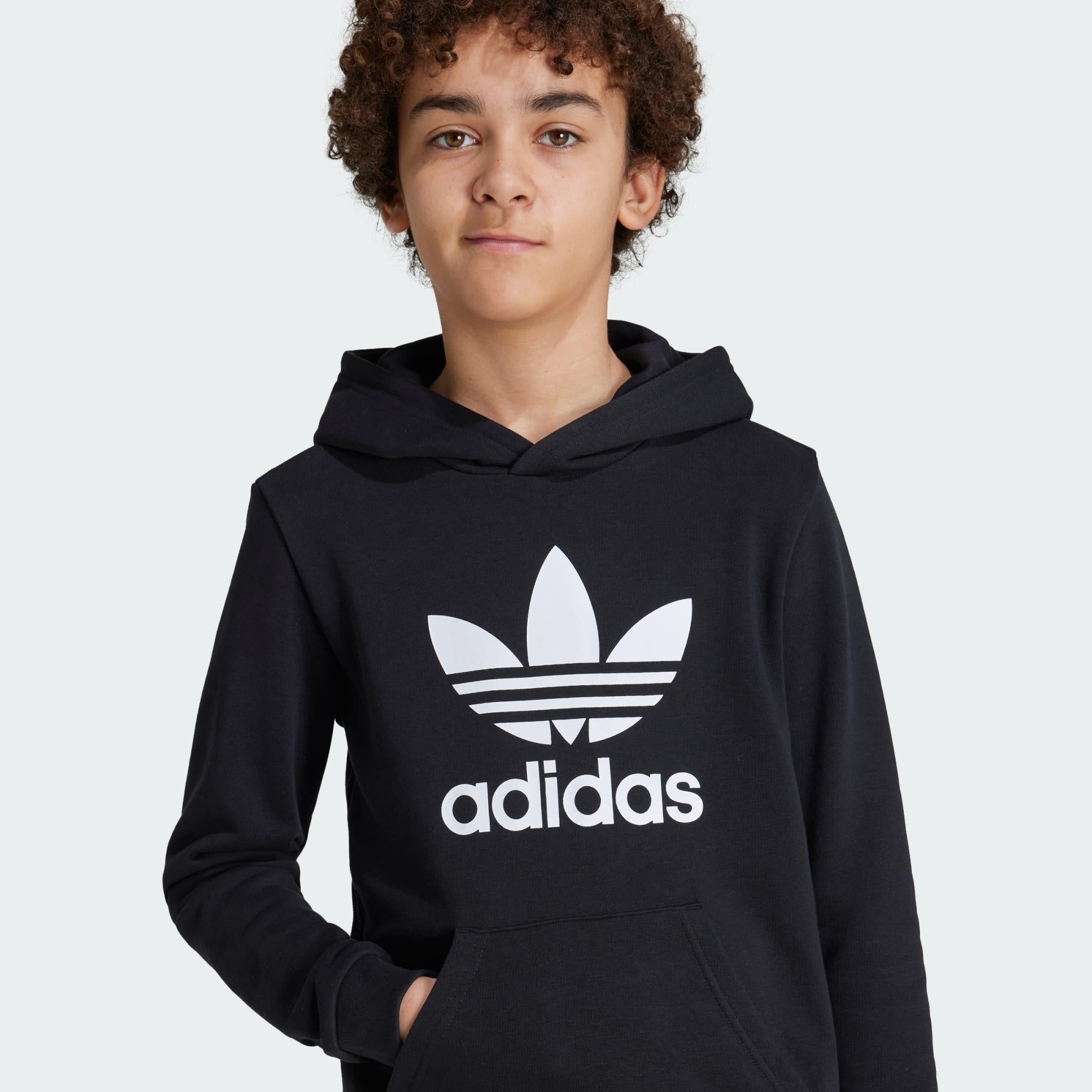 TREFOIL HOODIE      BLACK IY7446/ND ADIDAS ORIGINALS