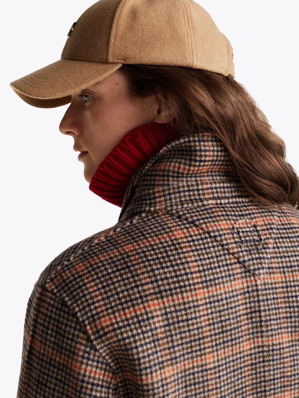 REG DF WOOL DB CHECK WW0WW43216/0PA TOMMY HILFIGER