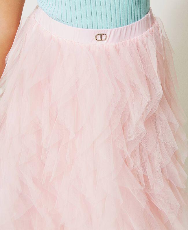 GONNA LUNGA IN TULLE 