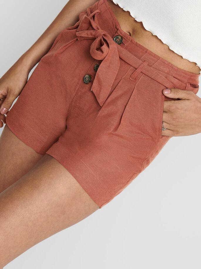 ONLVIVA LIFE HW BELT SHORTS PNT NOOS 