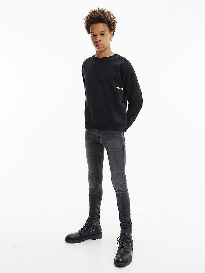 SKINNY ESS GREY STR IB0IB01026/1BY CALVIN KLEIN JEANS