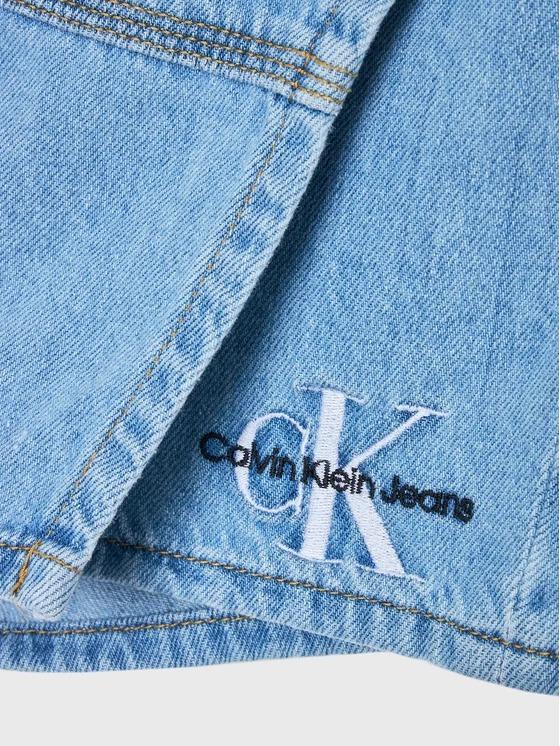 UTILITY WASHED BLUE SKORT IG0IG01976/1A4 CALVIN KLEIN JEANS