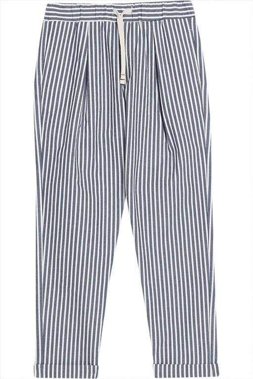 PANT.LUNGO BALOON SEERSUCK.RIG QA3017T3394/Q9160 LIU JO