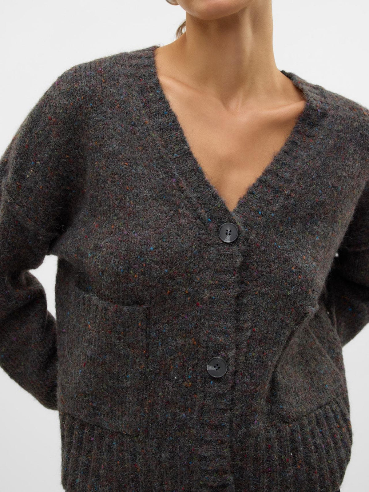 10314095/Dark Grey Melange VERO MODA