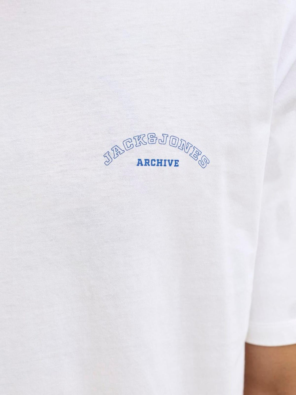 JJCOLLEGE LOGO TEE SS CREW NECK 