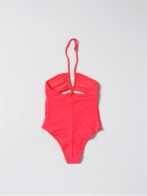 GIRL CUT OUT ONE PIECE KNS0002/00179D MC2 SAINT BARTH