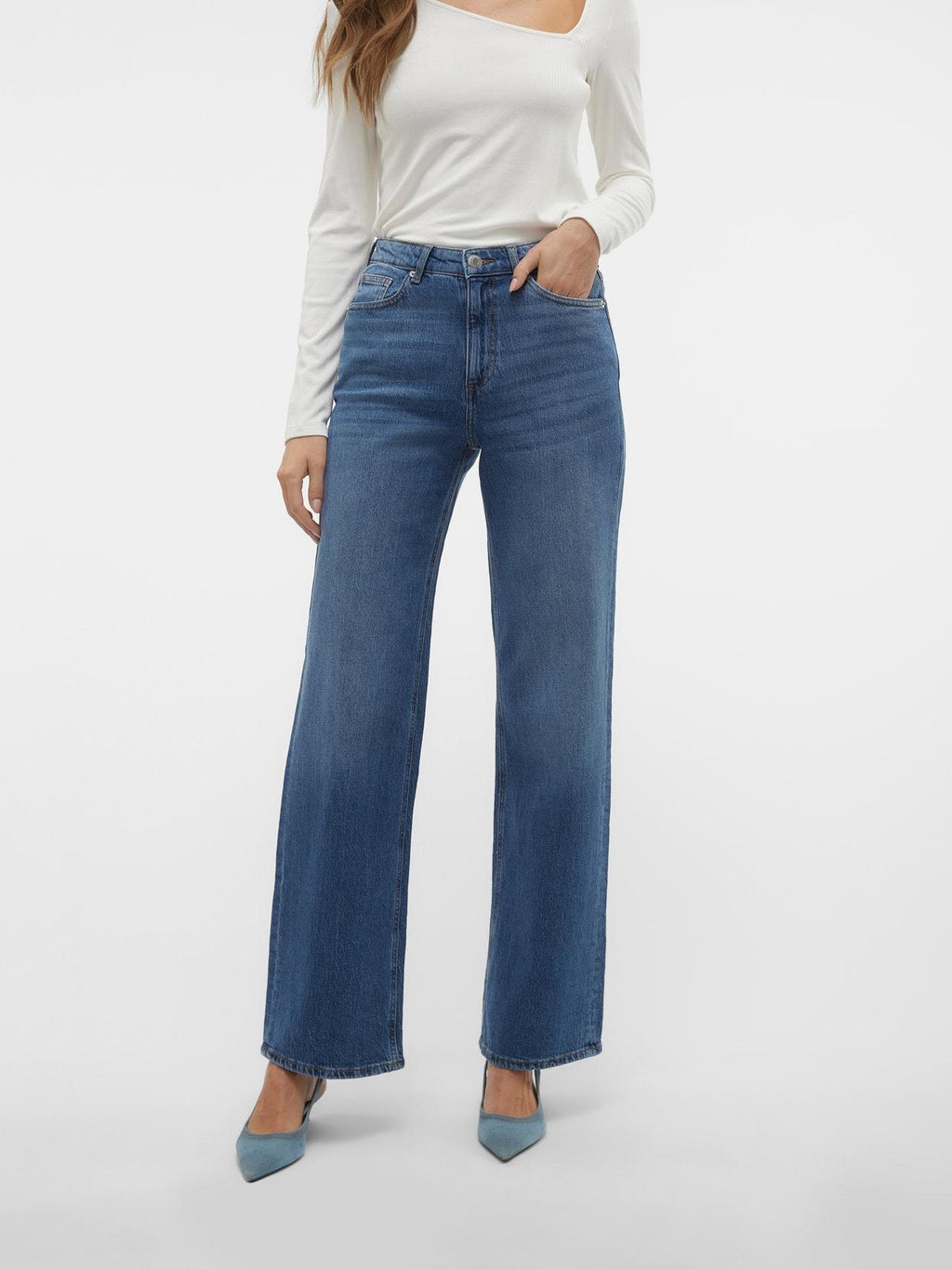 10308153/Medium Blue Denim VERO MODA