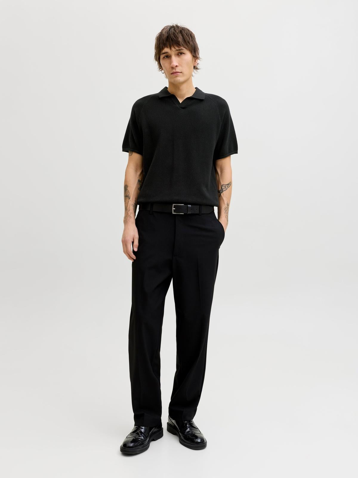 JJHILL KNIT SPLIT NECK SS26 