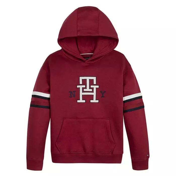 GLOBAL STRIPE MONOGRAM HOODIE 