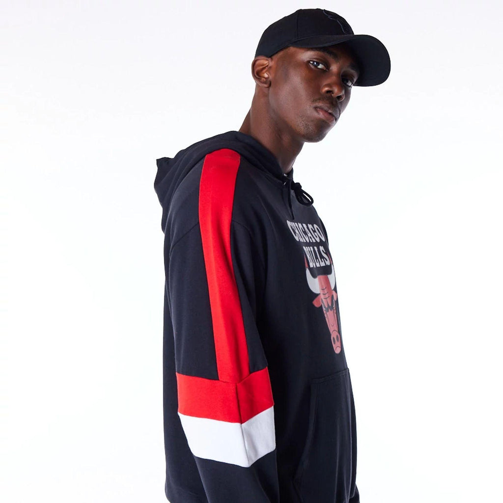 COLOUR BLOCK OS HOODIE CHIBUL  BLKFDR 