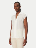 CFC 20253 B-BLUSA MANICA ALETTA TRIPLA GEORGETTE 