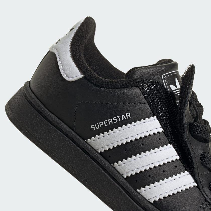 SUPERSTAR II CF EL  CBLACK/FTWWHT/CBLACK 